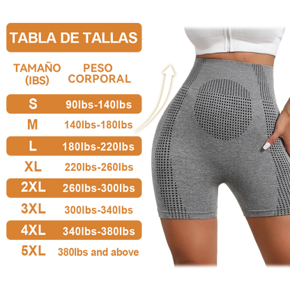 【Tienda Oficial de la Marca】🍀𝐏𝐄𝐀𝐑𝐋𝐌𝐎𝐎𝐍® Pantalones Cortos Moldeadores de Iones, Tejido Transpirable y Cómodo con Turmalina. Restaura Tu Figura Perfecta y Aborda Problemas de Salud🍀