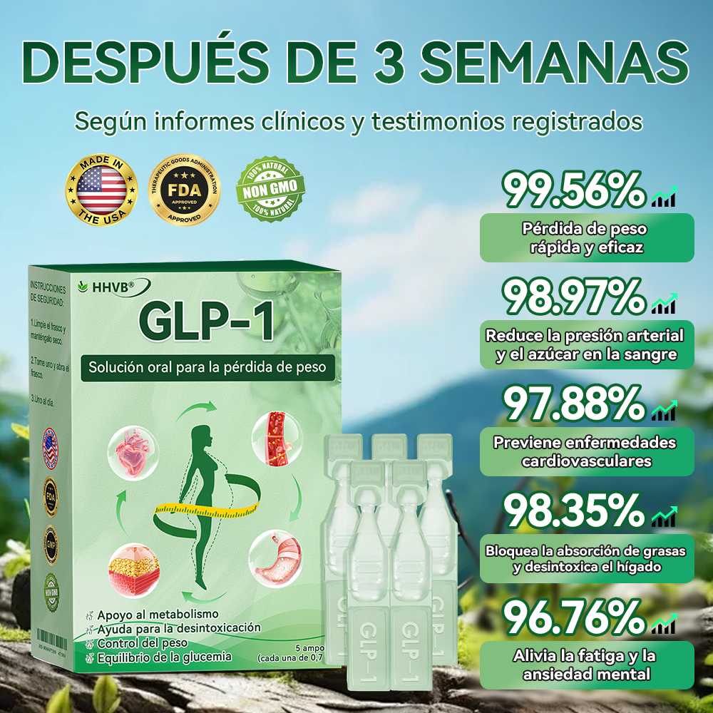 ¡Quedan solo 10 cajas! ⏰ ¡Aprovecha un descuento exclusivo del 30%! Recomendado por endocrinólogos: 4 a 6 cajas para estabilizar la pérdida de peso y evitar el rebote. ¡Última oportunidad antes del próximo año! ¡No esperes más! 🔥