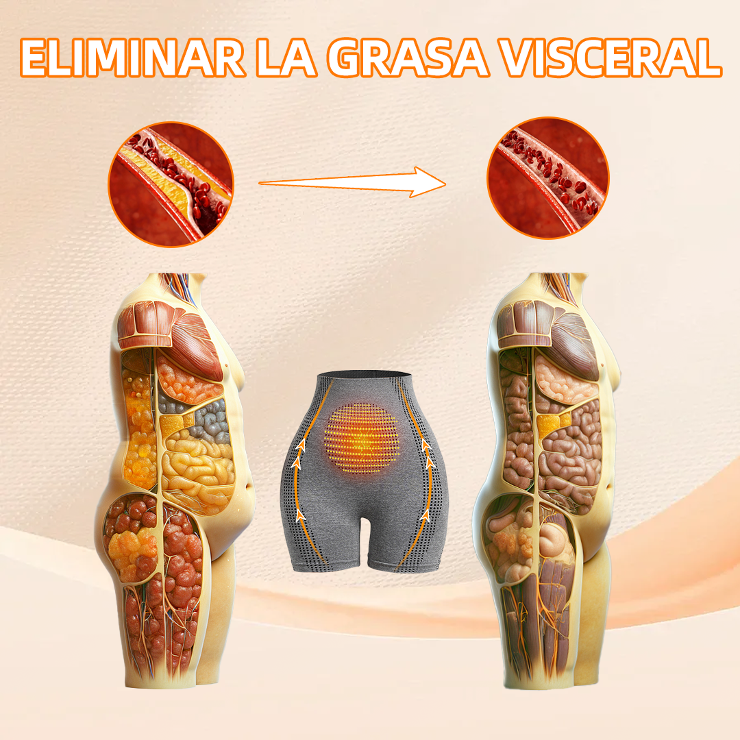 【Tienda Oficial de la Marca】🍀𝐏𝐄𝐀𝐑𝐋𝐌𝐎𝐎𝐍® Pantalones Cortos Moldeadores de Iones, Tejido Transpirable y Cómodo con Turmalina. Restaura Tu Figura Perfecta y Aborda Problemas de Salud🍀
