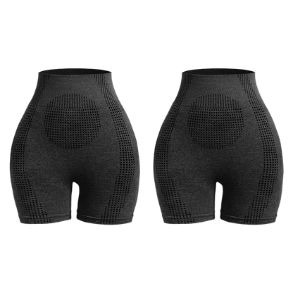 【Tienda Oficial de la Marca】🍀𝐏𝐄𝐀𝐑𝐋𝐌𝐎𝐎𝐍® Pantalones Cortos Moldeadores de Iones, Tejido Transpirable y Cómodo con Turmalina. Restaura Tu Figura Perfecta y Aborda Problemas de Salud🍀