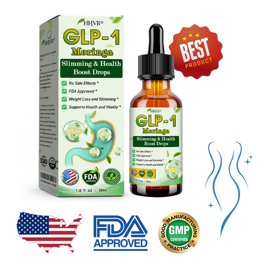 𝐇𝐇𝐕𝐁® 𝐆𝐋𝑷-1 𝑴𝐨𝐫𝐢𝐧𝐠𝐚 𝐒𝐥𝐢𝐦𝐦𝐢𝐧𝐠 & 𝐇𝐞𝐚𝐥𝐭𝐡 𝐁𝐨𝐨𝐬𝐭 𝑫𝐫𝐨𝐩𝐬( 🏆Food-grade fat burner – Developed by FDA)