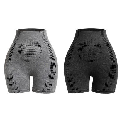 【Tienda Oficial de la Marca】🍀𝐏𝐄𝐀𝐑𝐋𝐌𝐎𝐎𝐍® Pantalones Cortos Moldeadores de Iones, Tejido Transpirable y Cómodo con Turmalina. Restaura Tu Figura Perfecta y Aborda Problemas de Salud🍀